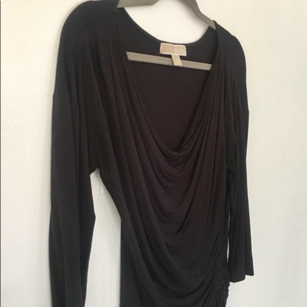 Michael Kors navy low-cut top